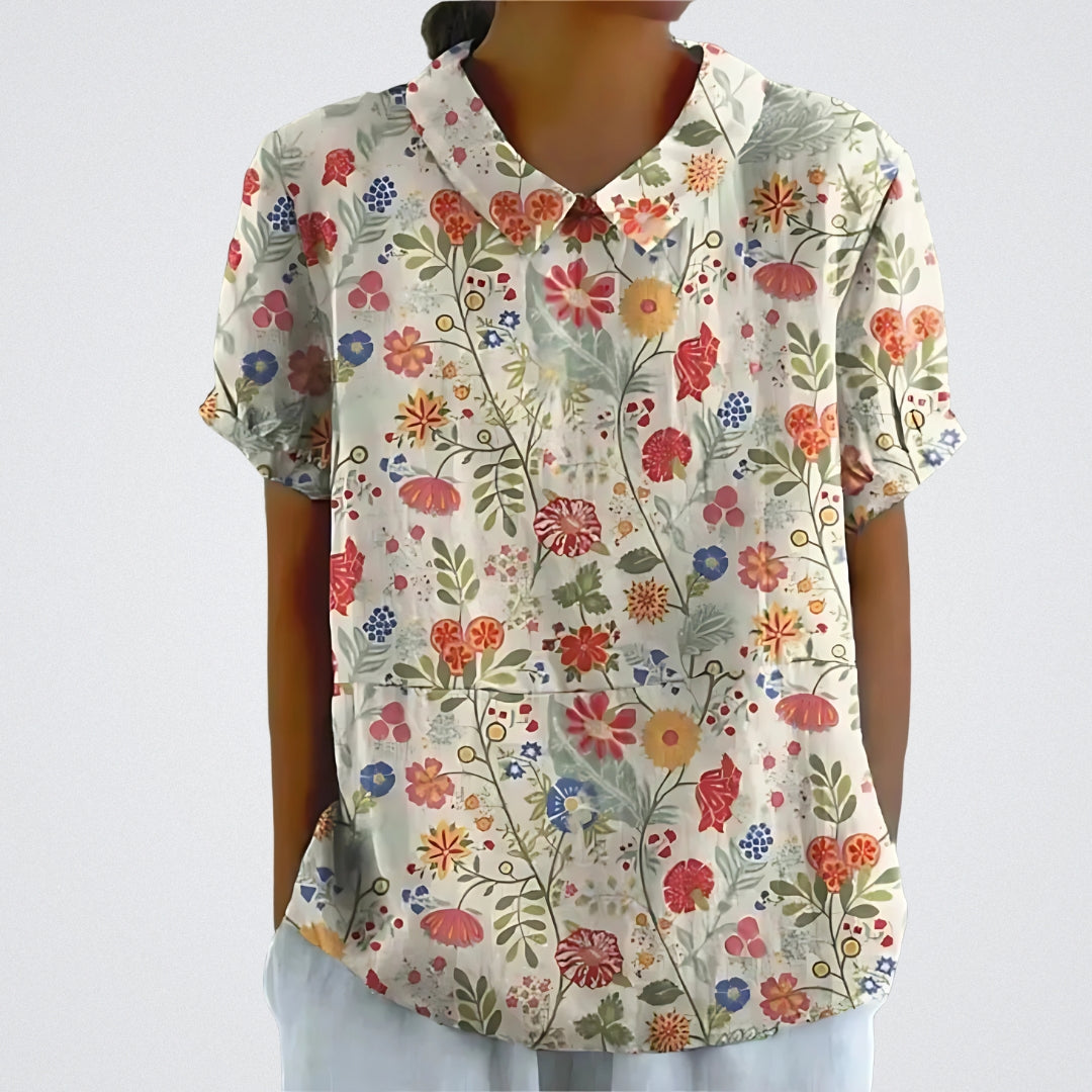Lina™ | Bloemenblouse