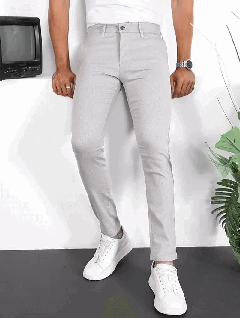VanLaarHaarlem® | Elegante Rekbare Pantalon