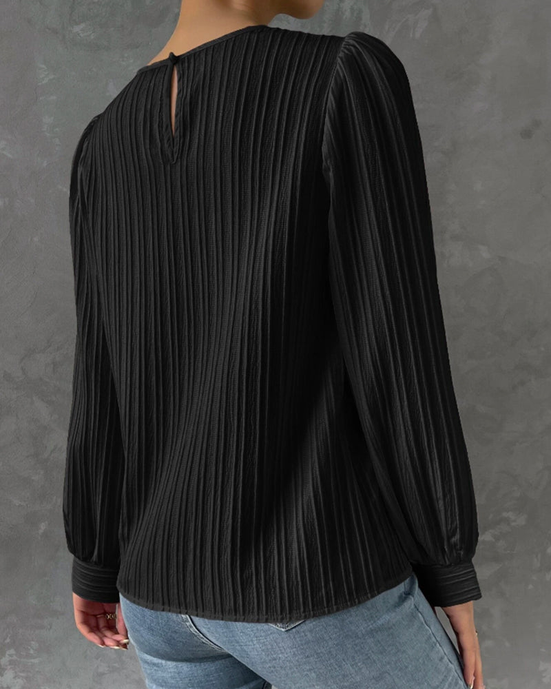 Bianca™ | Elegante blouse met lange lantaarn mouwen