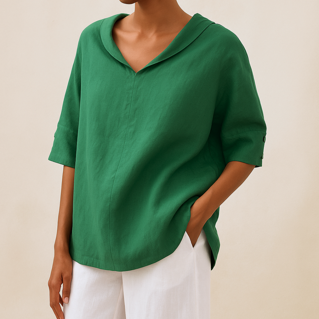 Willeke™ | Elegante V-hals blouse