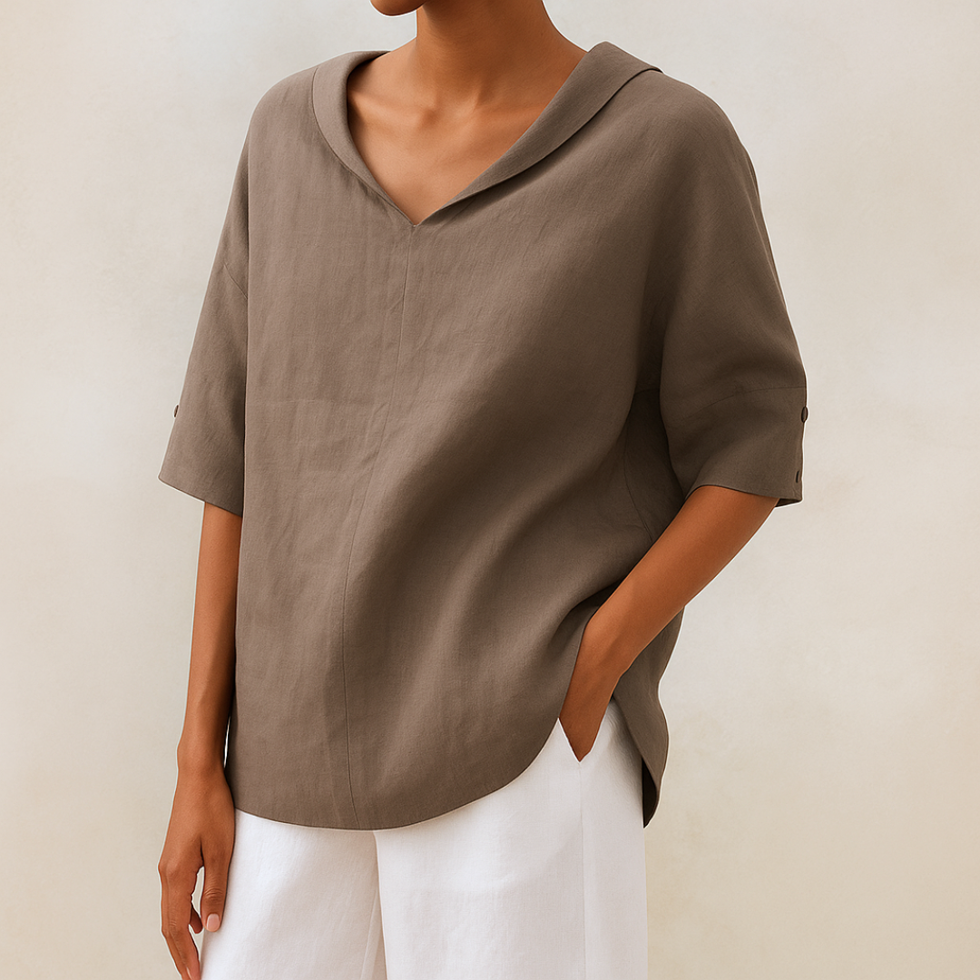 Willeke™ | Elegante V-hals blouse