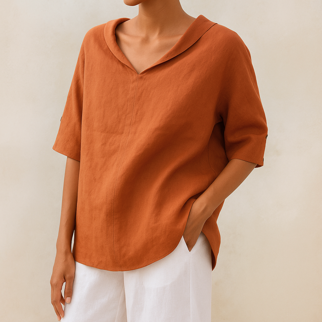 Willeke™ | Elegante V-hals blouse