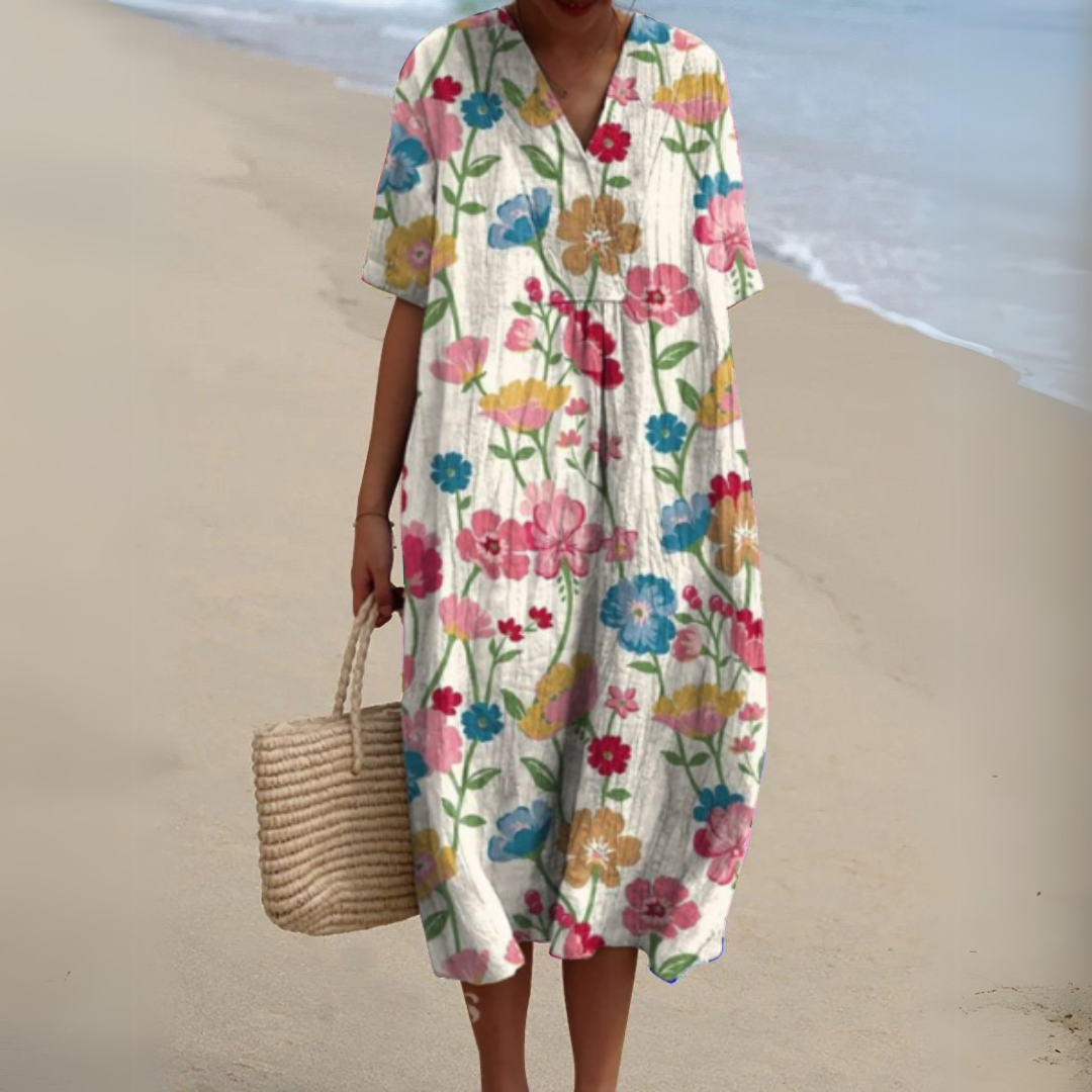 Nathalie™ | Elegante Bloemenjurk