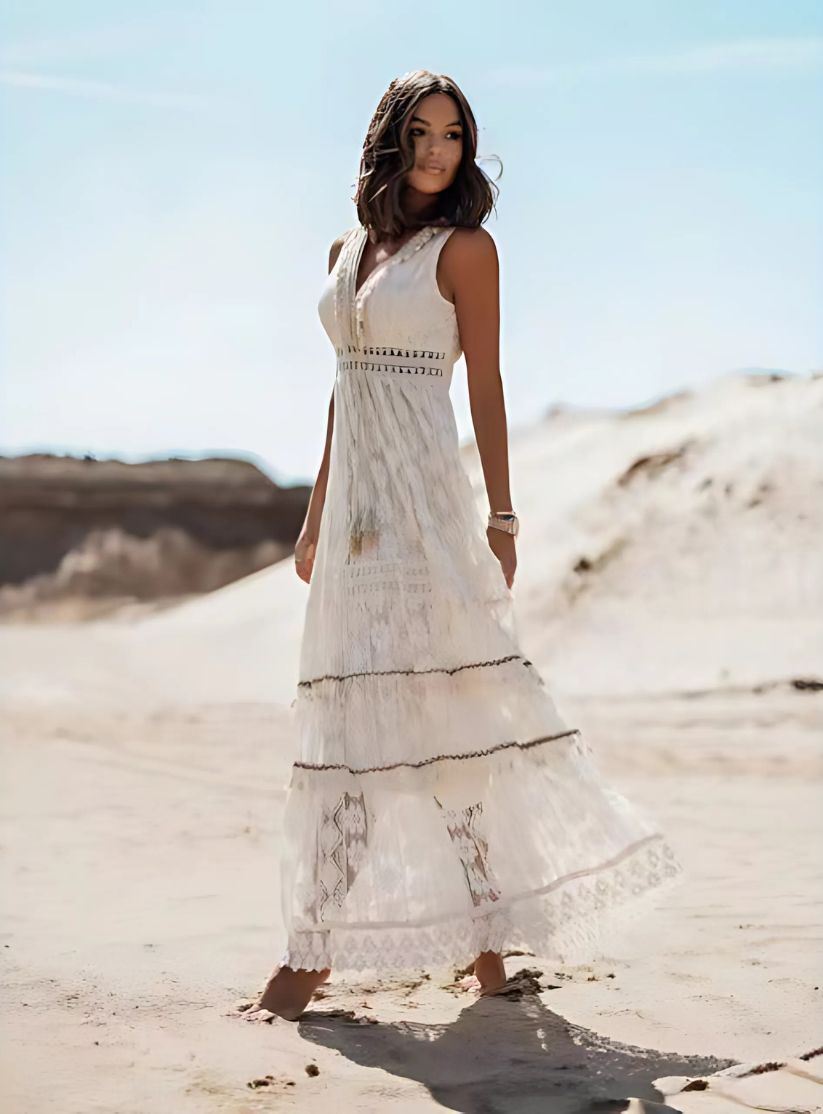 Carmen | Elegante boho jurk