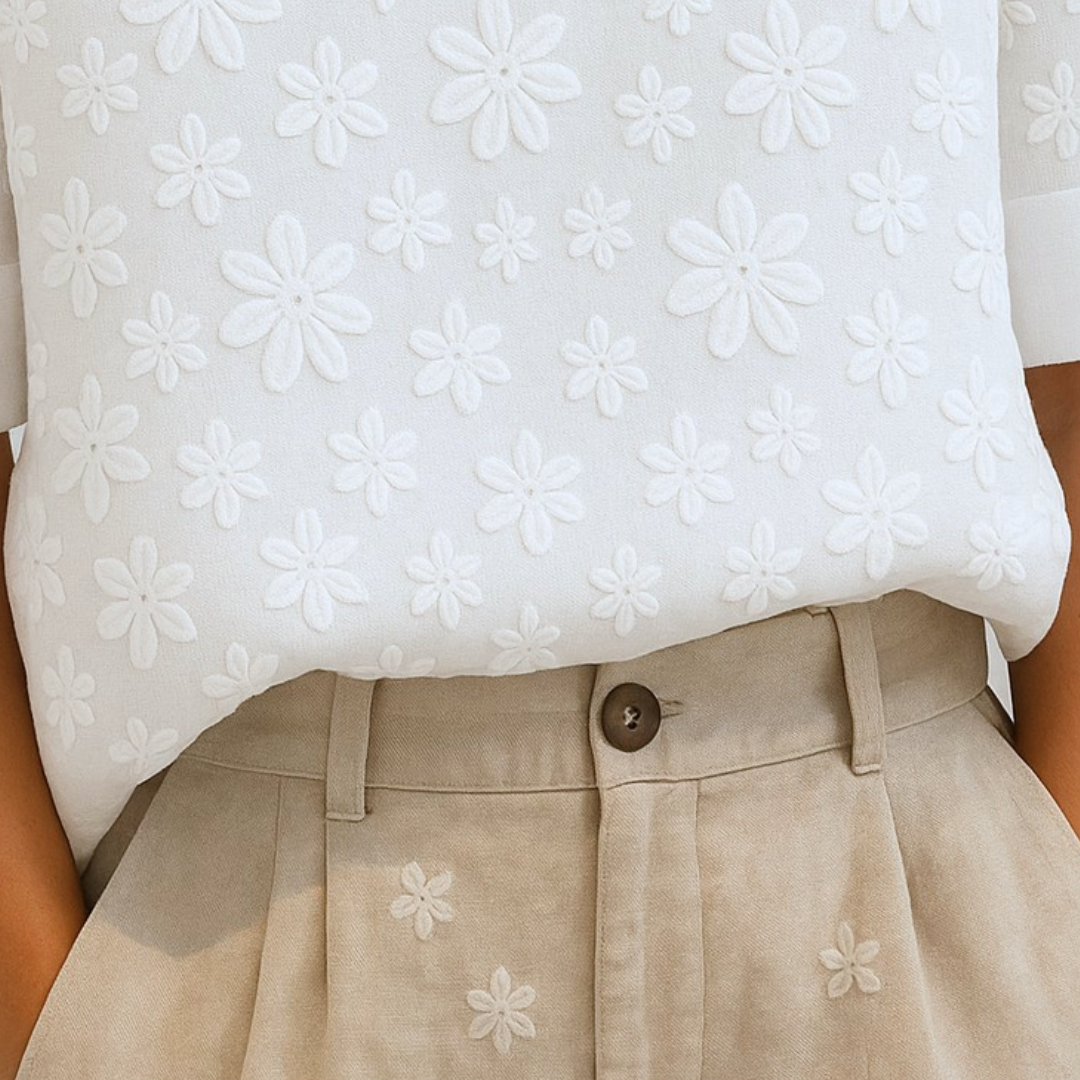Irene™ | Elegante Bloemen Blouse