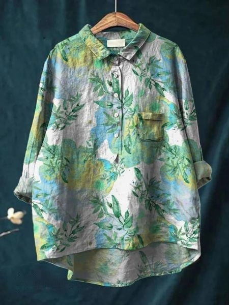 Louise | Blouse met bloemenprint