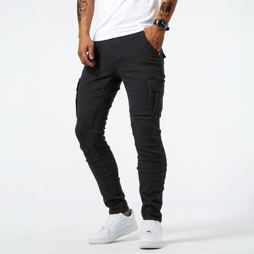 VanLaarHaarlem® | Stretchy Cargo Jeans