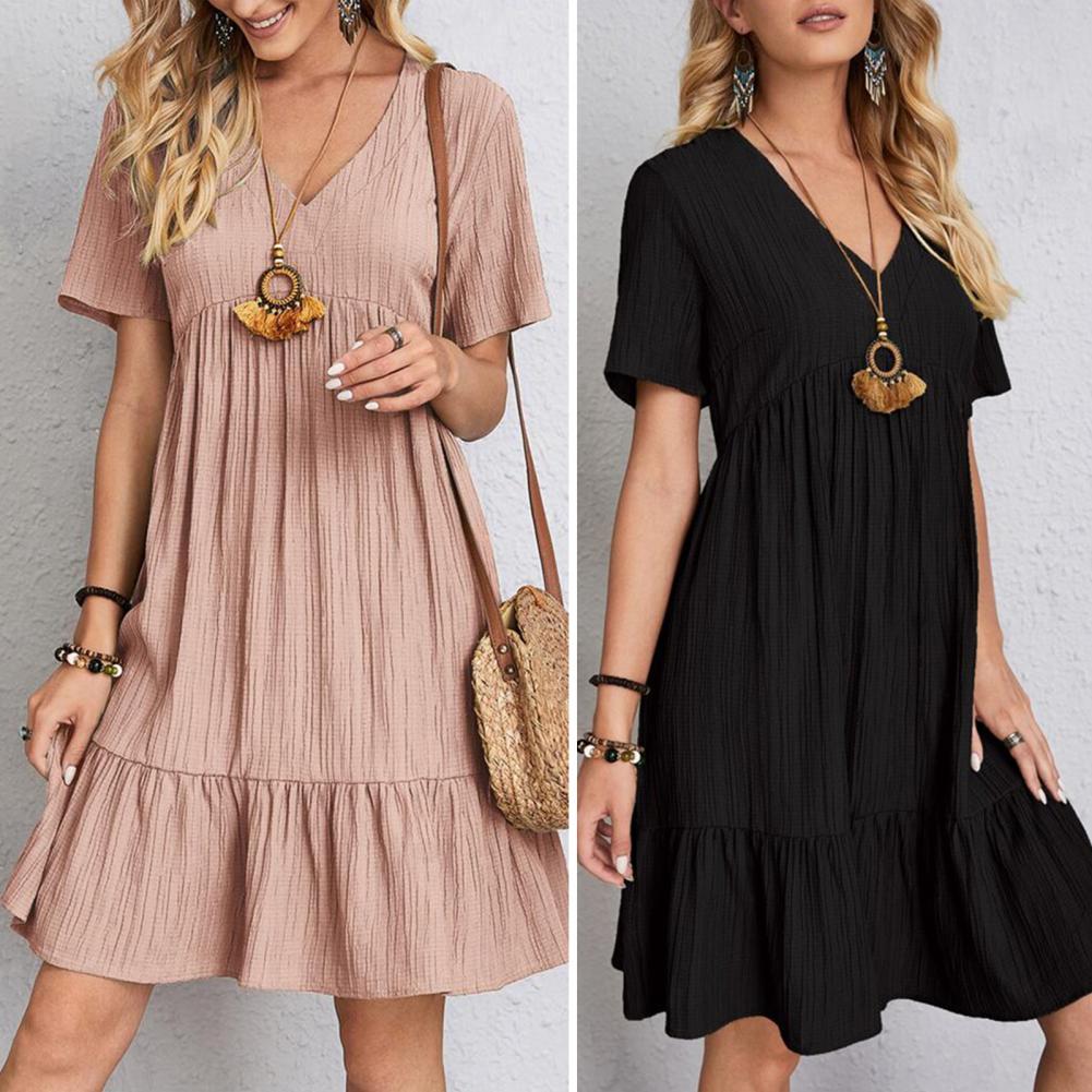 Annemarie™ - Elegante Jurk met Buikbedekking