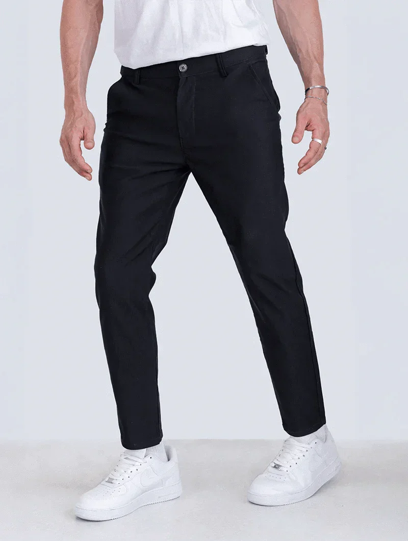 VanLaarHaarlem® | Elegante Rekbare Pantalon