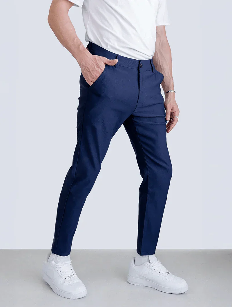 VanLaarHaarlem® | Elegante Rekbare Pantalon
