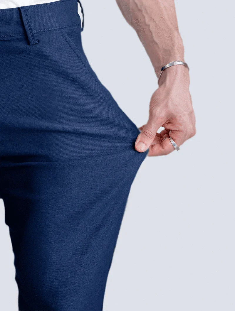 VanLaarHaarlem® | Elegante Rekbare Pantalon
