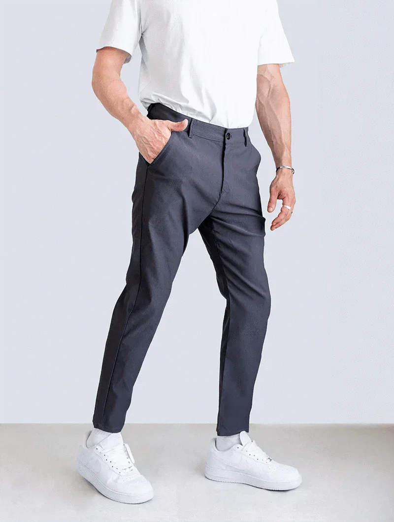 VanLaarHaarlem® | Elegante Rekbare Pantalon