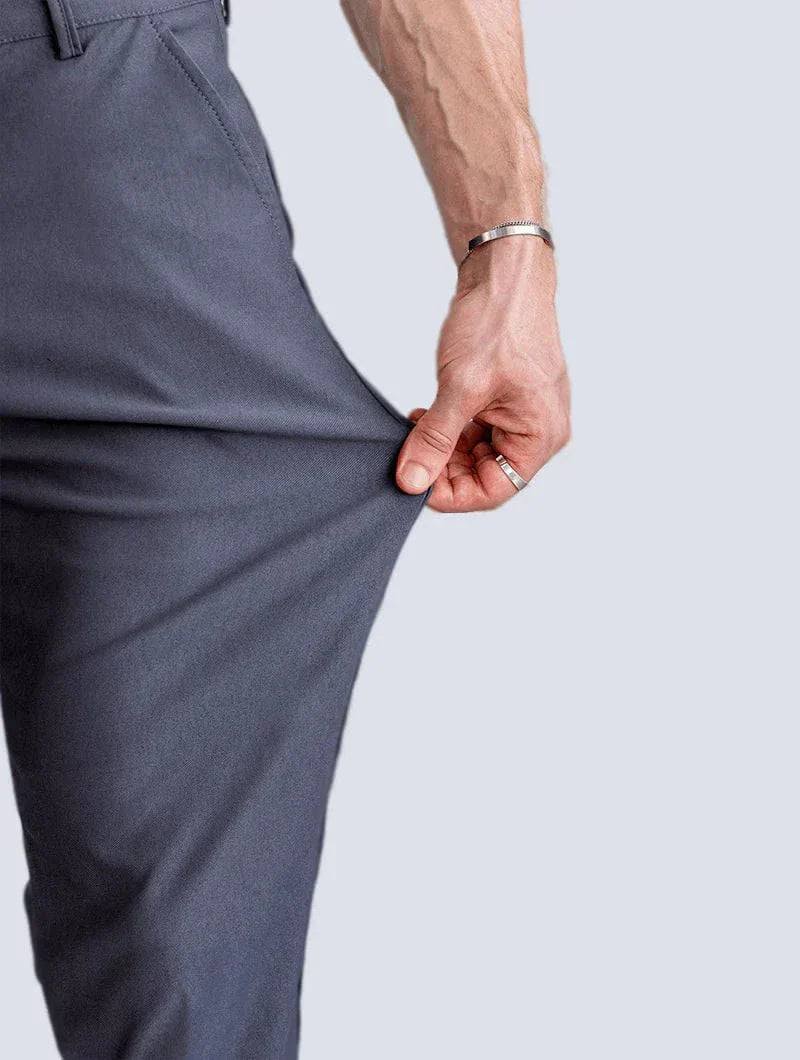 VanLaarHaarlem® | Elegante Rekbare Pantalon
