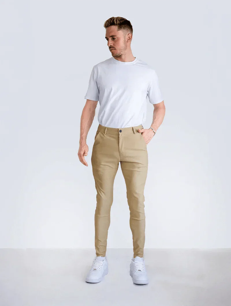 VanLaarHaarlem® | Elegante Rekbare Pantalon