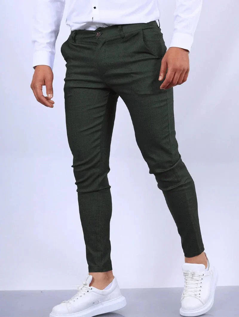 VanLaarHaarlem® | Elegante Rekbare Pantalon