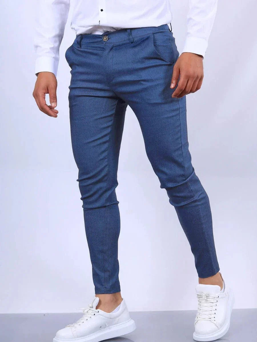 VanLaarHaarlem® | Elegante Rekbare Pantalon