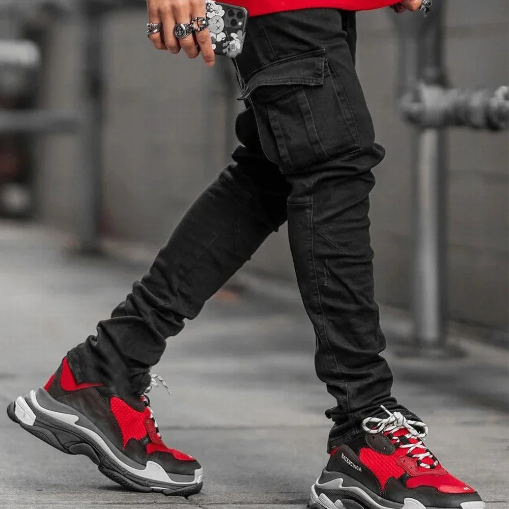VanLaarHaarlem® | Cargo Street Elastic Jeans