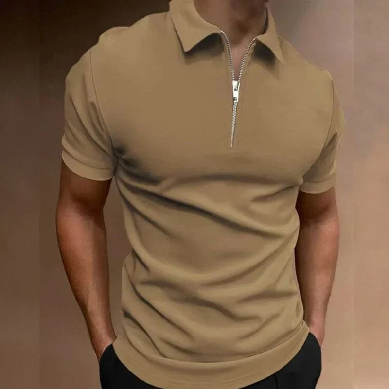 VanLaarHaarlem® | Klassieke Rits Polo Shirt