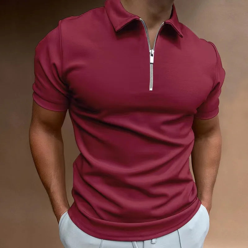 VanLaarHaarlem® | Klassieke Rits Polo Shirt