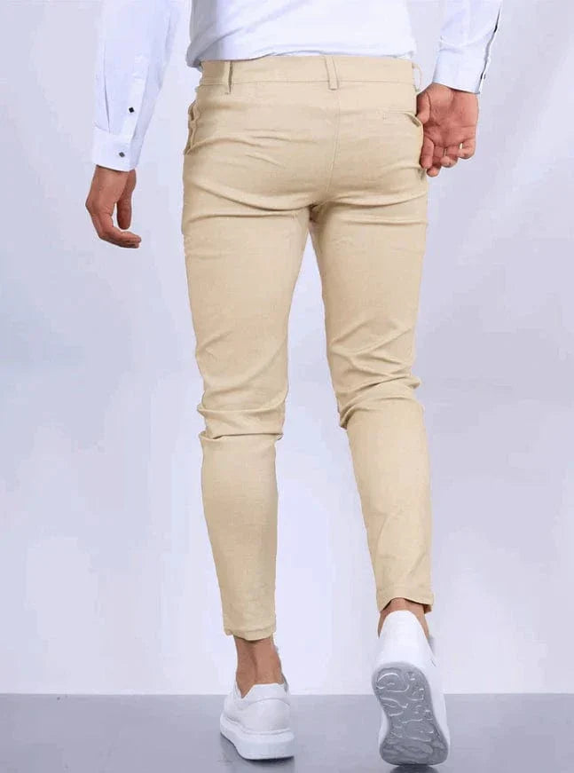 VanLaarHaarlem® | Elegante Rekbare Pantalon