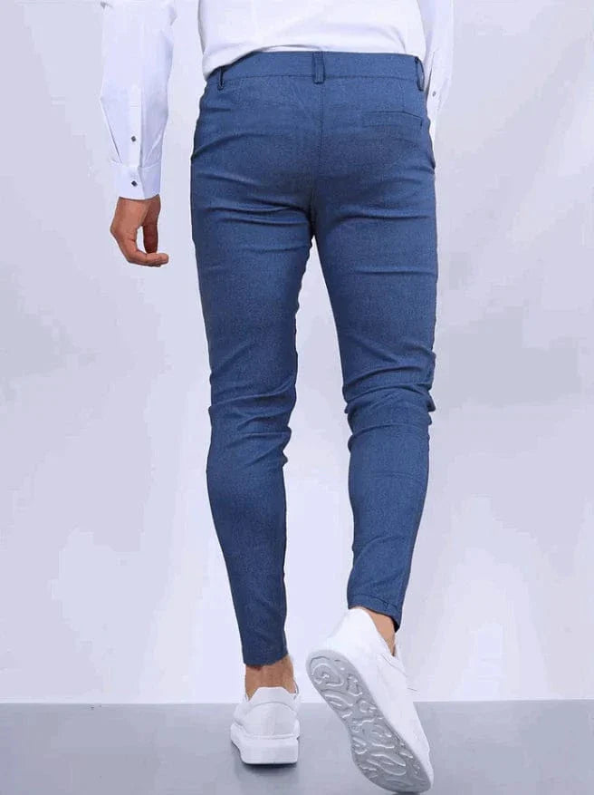 VanLaarHaarlem® | Elegante Rekbare Pantalon