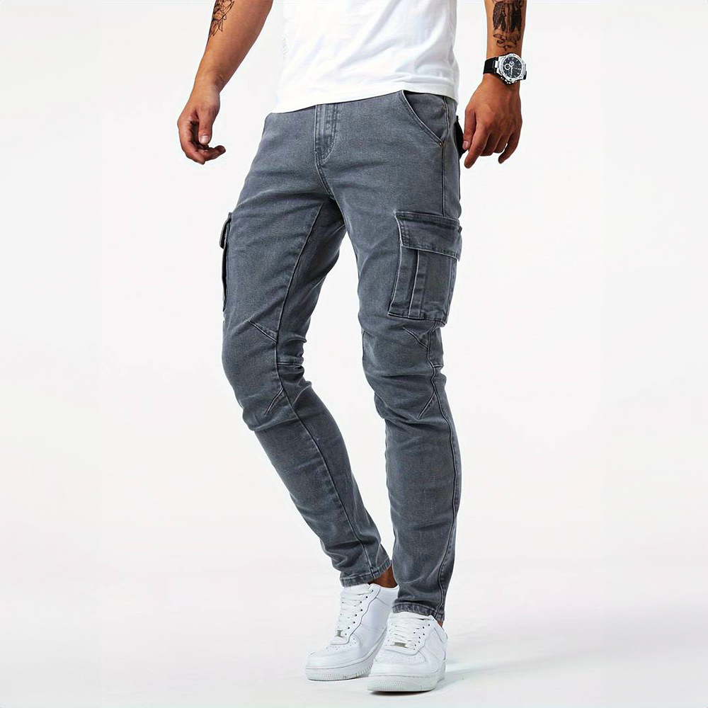 VanLaarHaarlem® | Stretchy Cargo Jeans