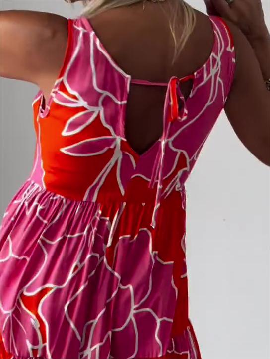 Angela™ | Elegante Jurk met Bloemenprint