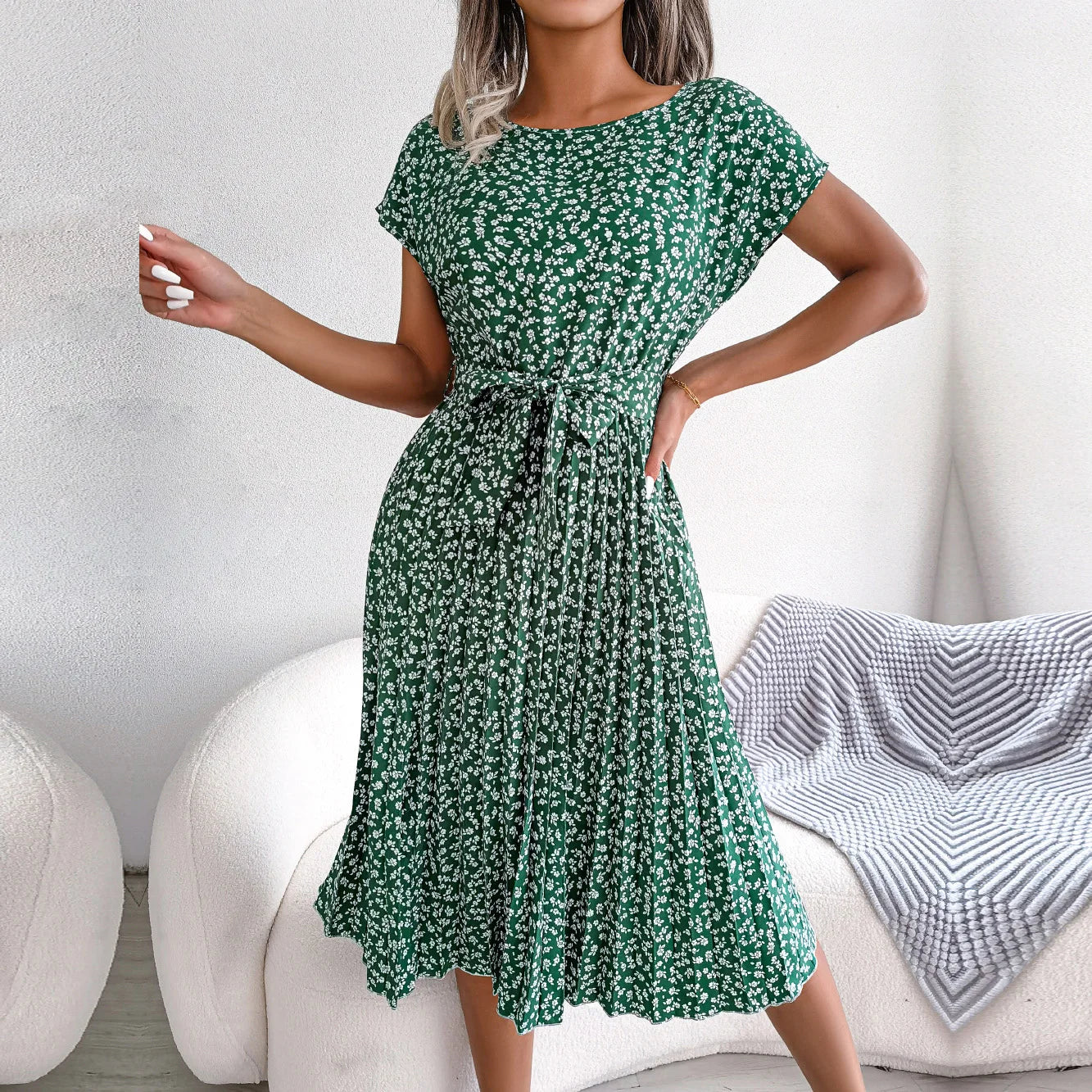Saskia™ | Elegante Bloemenjurk