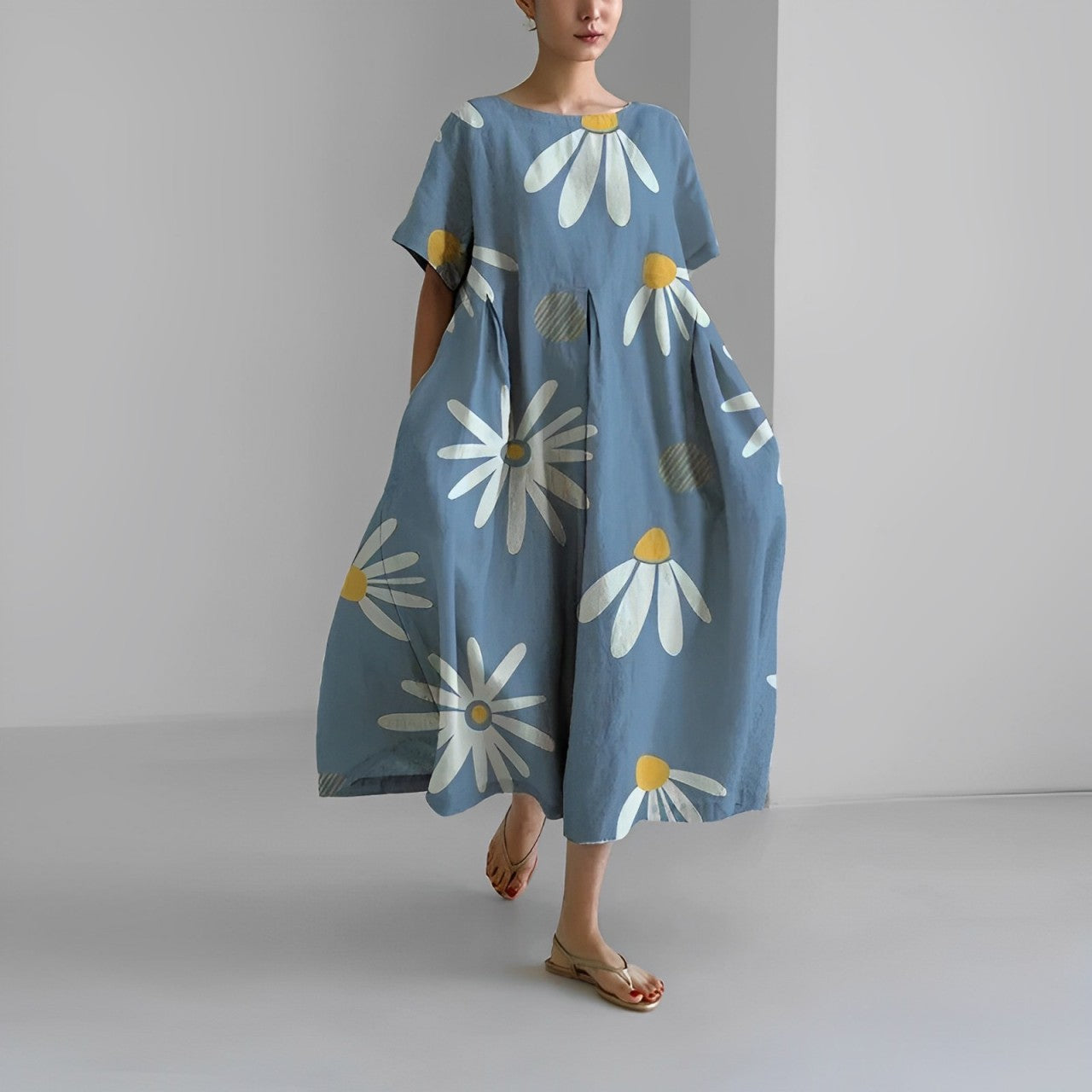 Amelia | Bohemien bloemenjurk