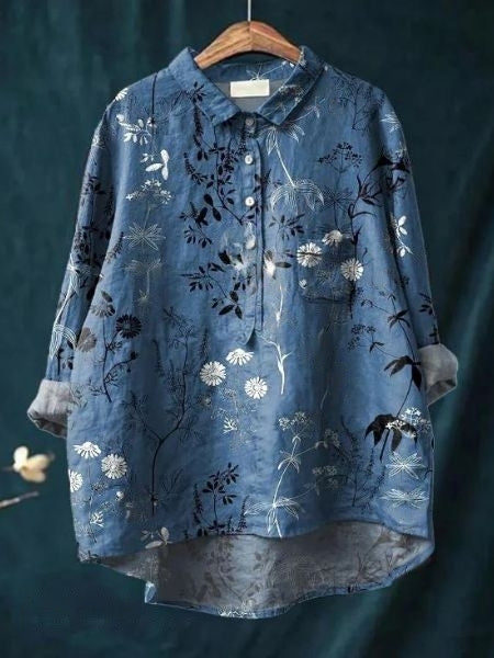 Louise | Blouse met bloemenprint