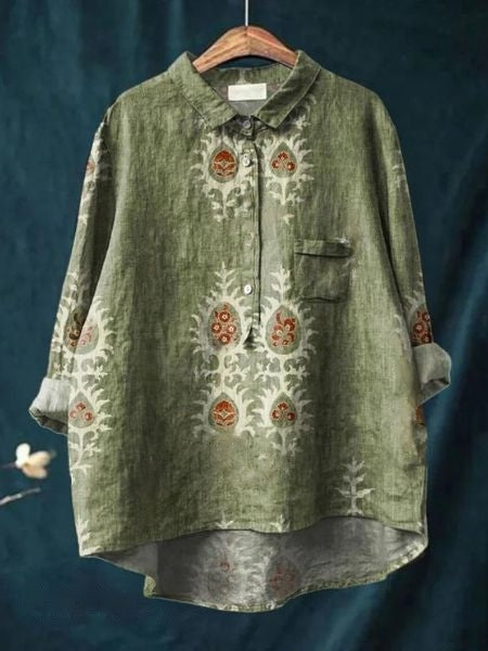Louise | Blouse met bloemenprint