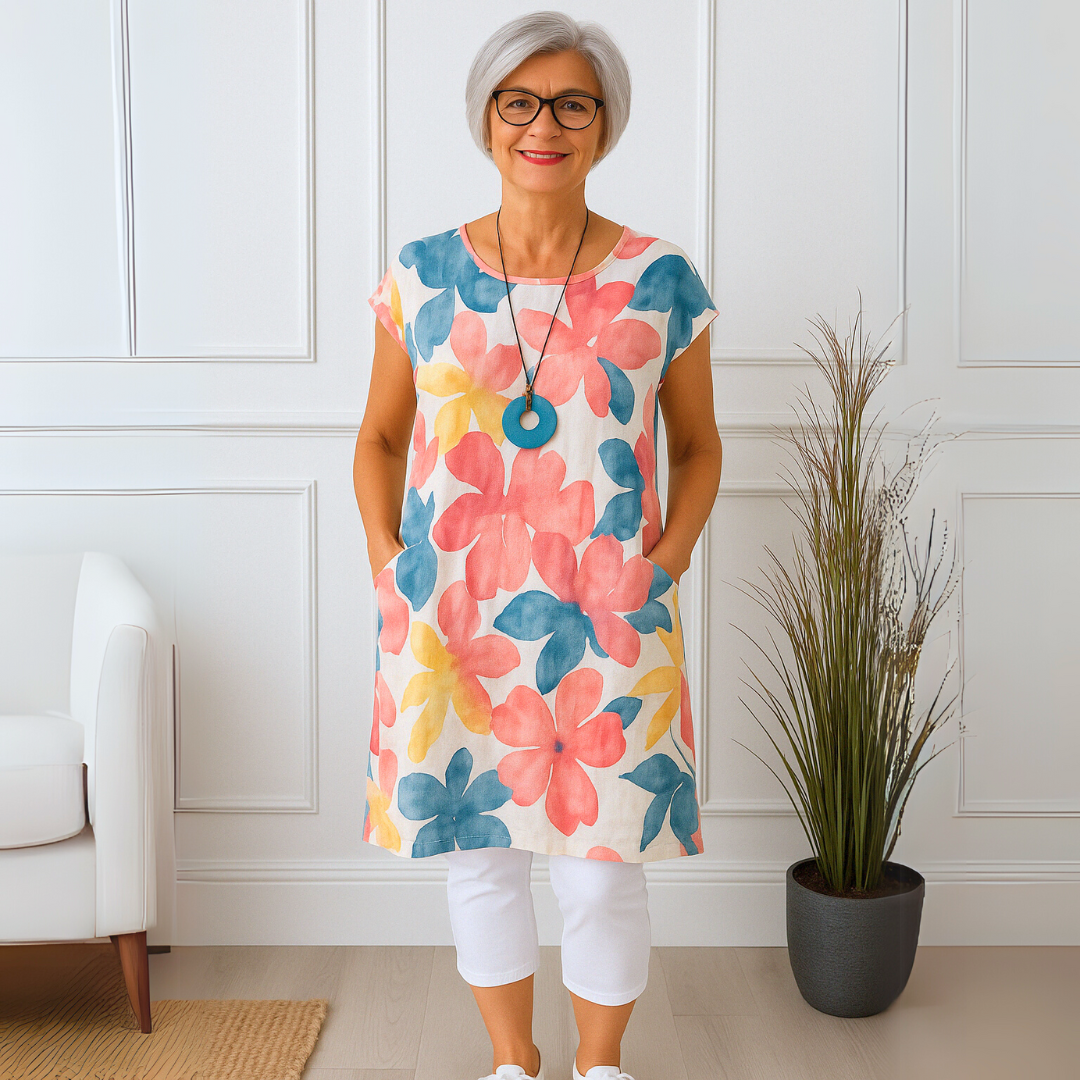 Anita™ | Elegante ronde hals jurk