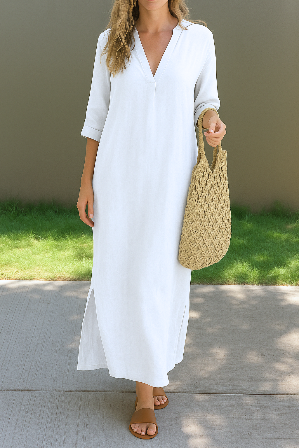 Alexa™ | Chique zomer Maxi jurk met V-hals