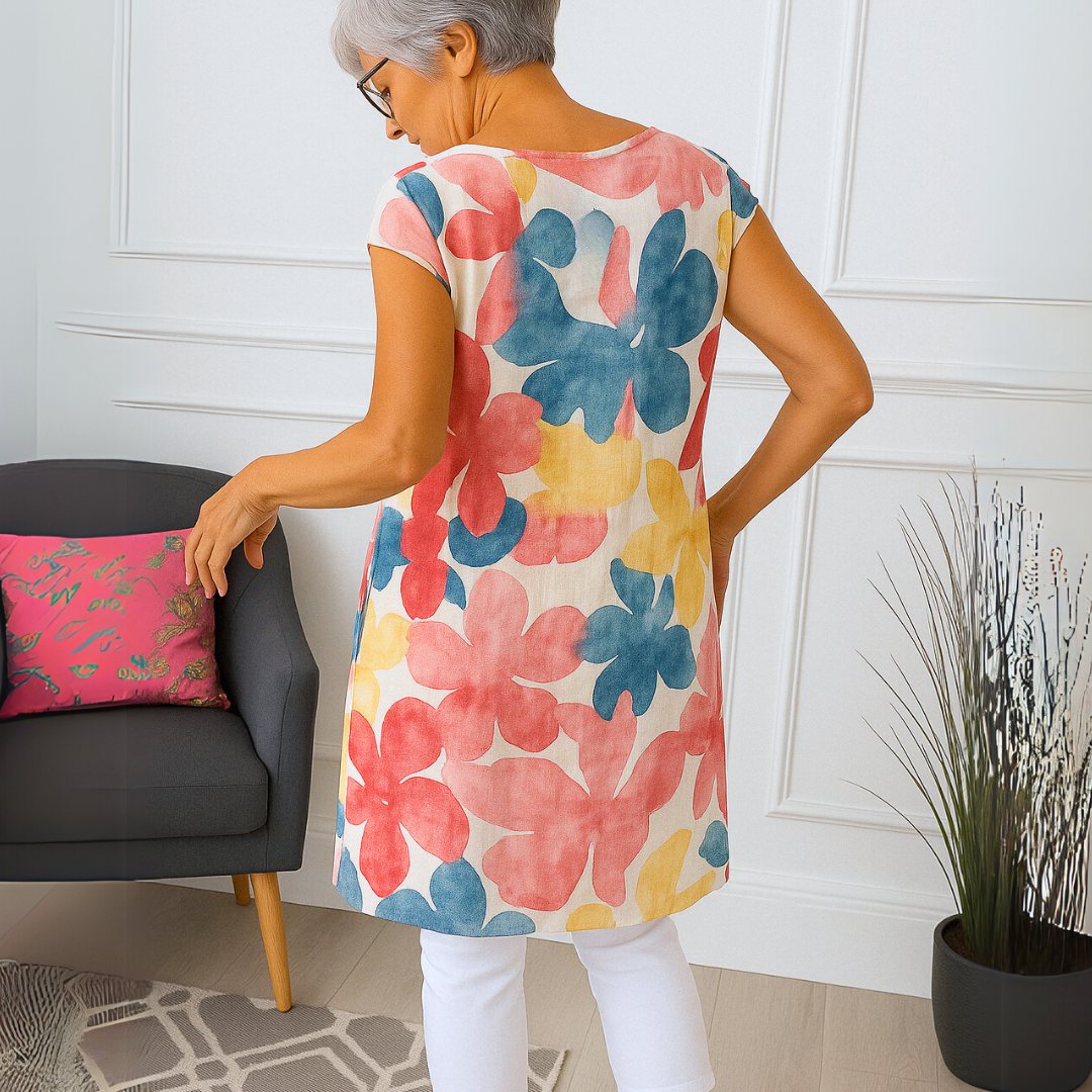 Anita™ | Elegante ronde hals jurk