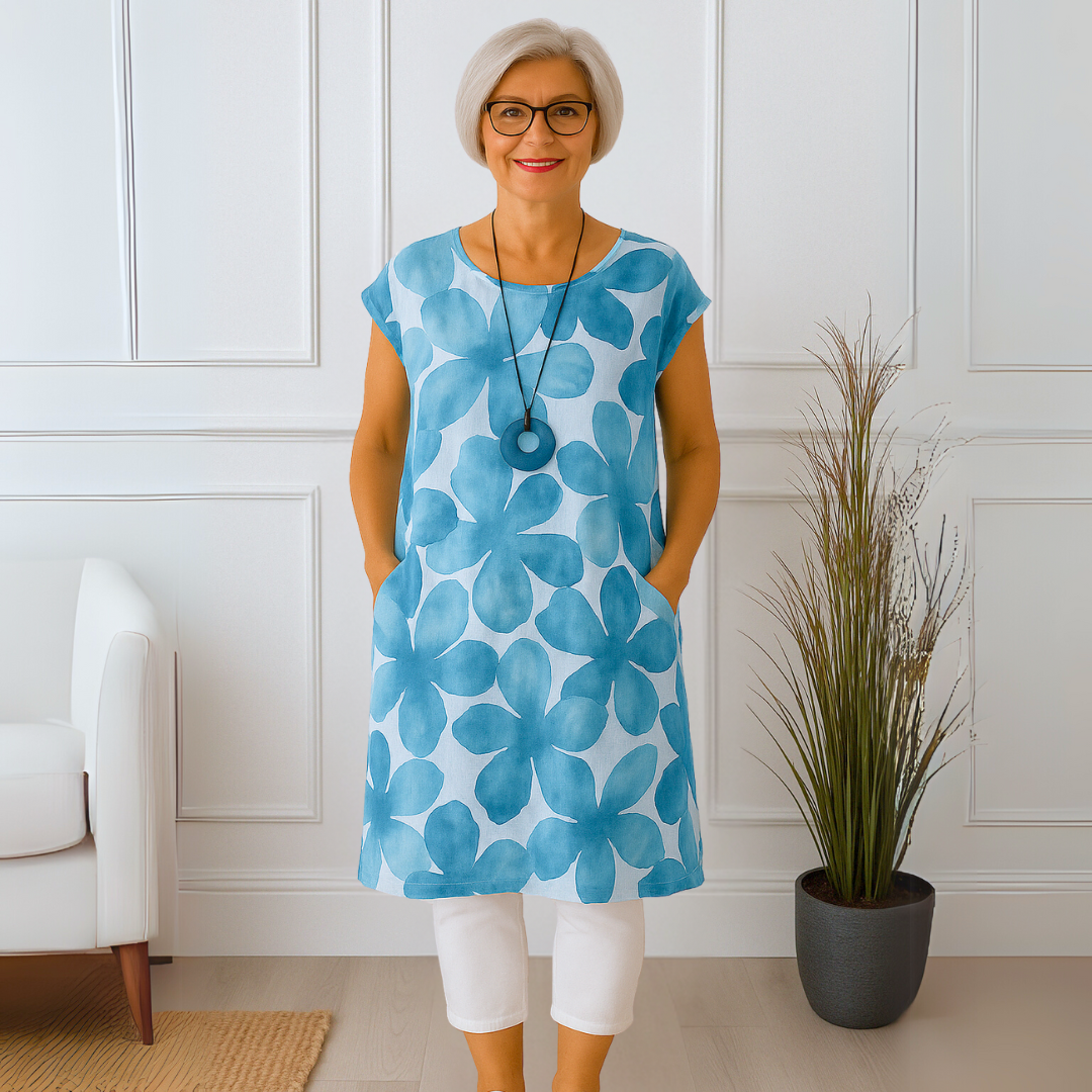 Anita™ | Elegante ronde hals jurk