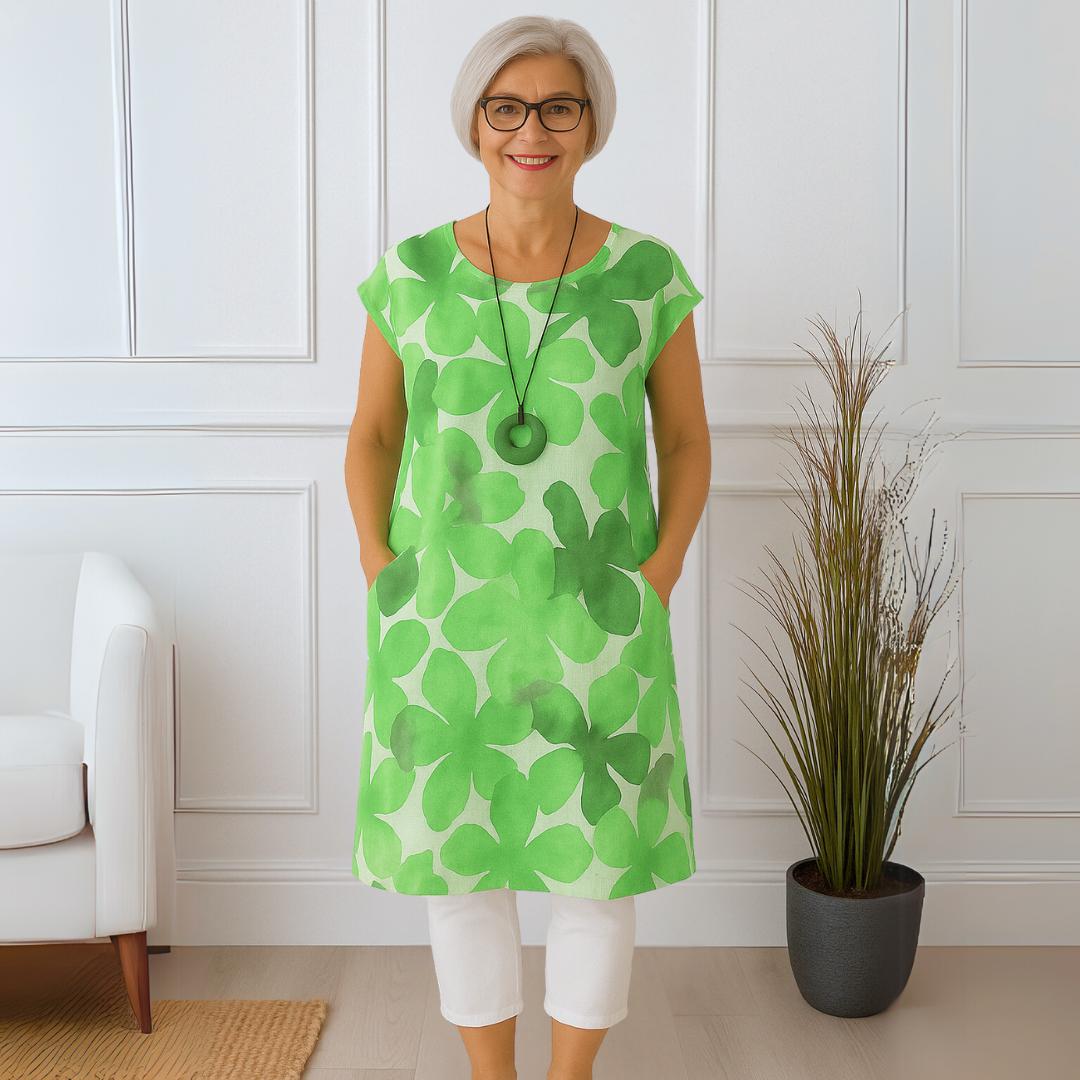 Anita™ | Elegante ronde hals jurk