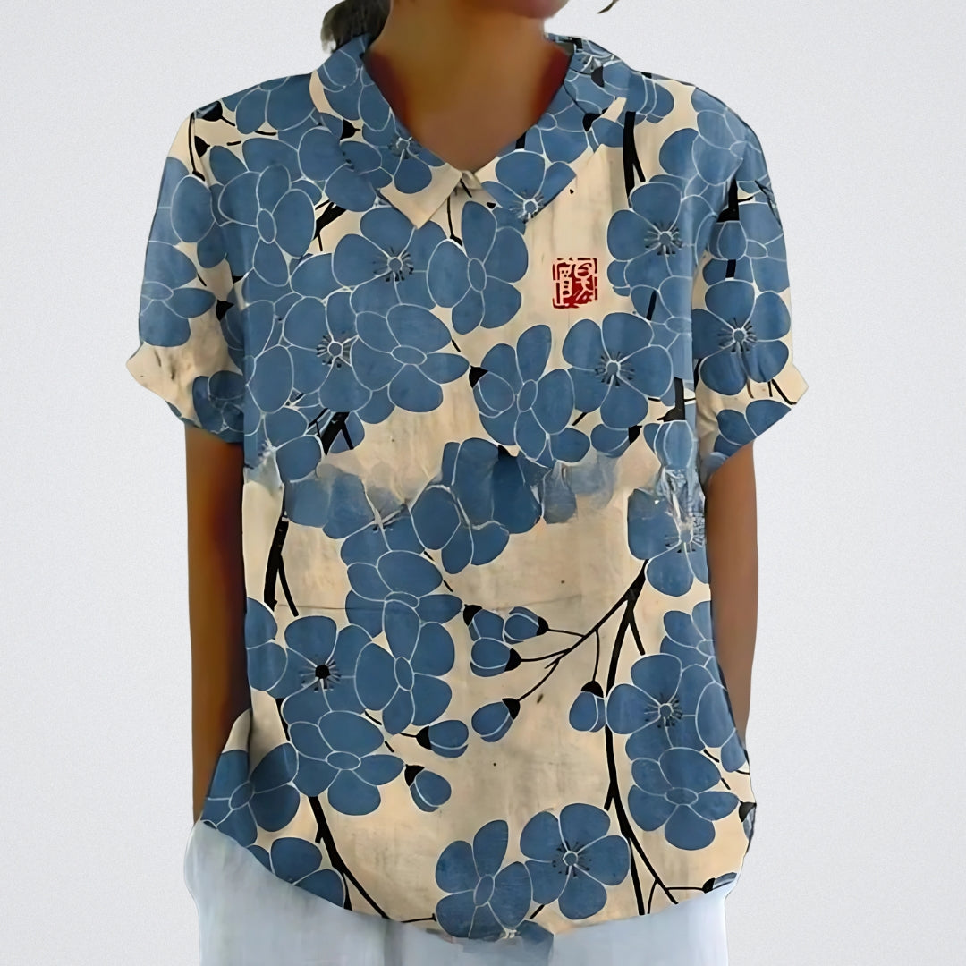 Lina™ | Bloemenblouse