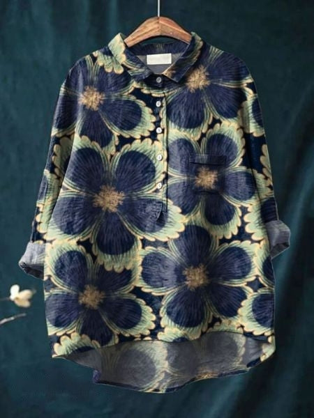 Louise | Blouse met bloemenprint