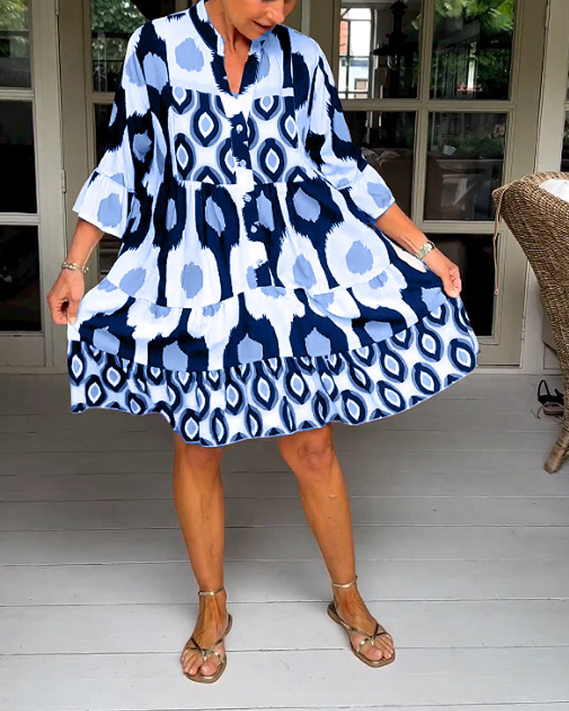 Angela® | Luchtige Zomerjurk met 3/4-mouwen