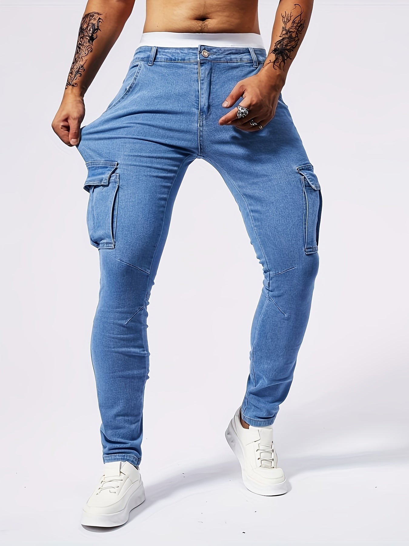 VanLaarHaarlem® | Slim Fit Cargo Jeans
