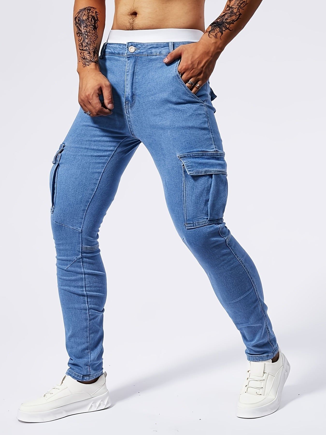 VanLaarHaarlem® | Slim Fit Cargo Jeans