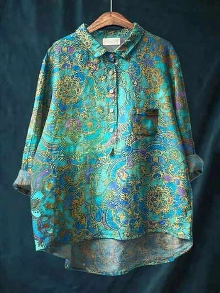 Louise | Blouse met bloemenprint