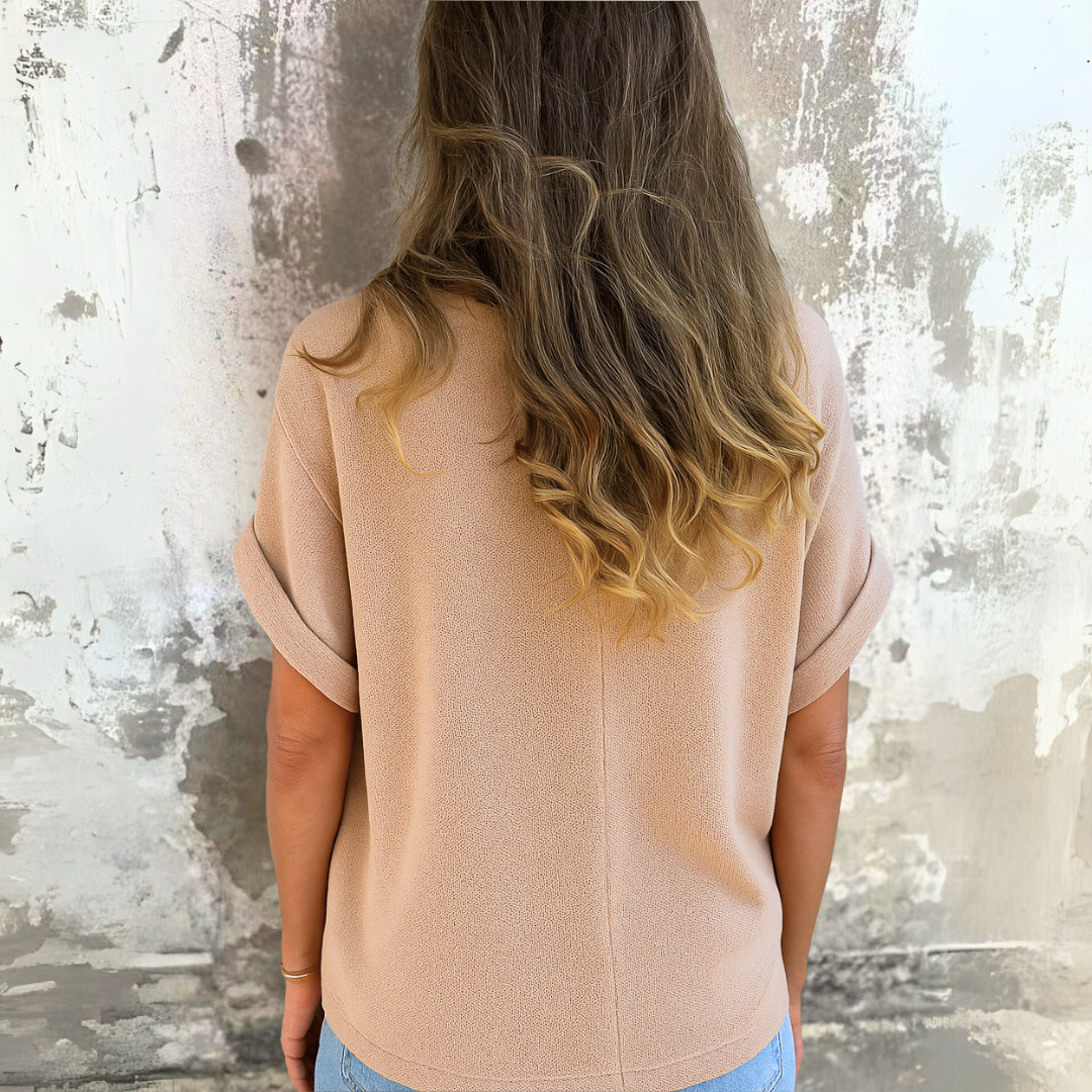 Diana™ | Chique blouse met ronde hals