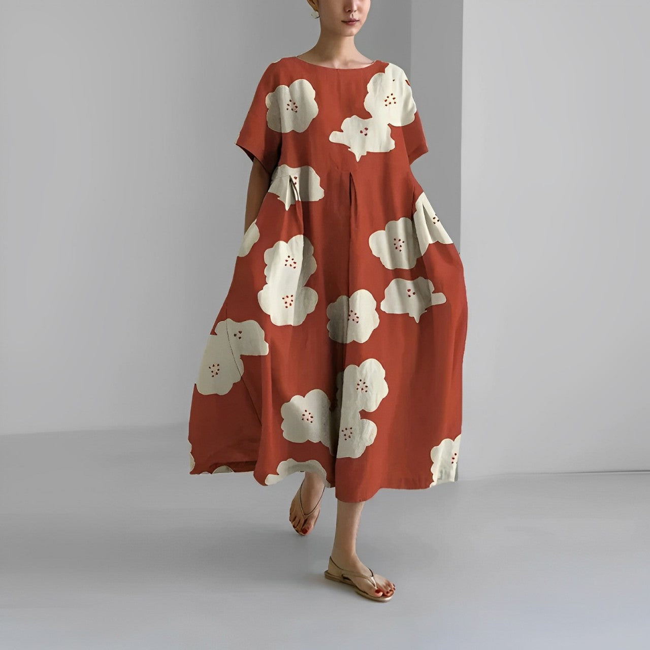 Amelia | Bohemien bloemenjurk