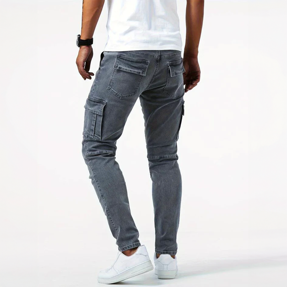 VanLaarHaarlem® | Stretchy Cargo Jeans