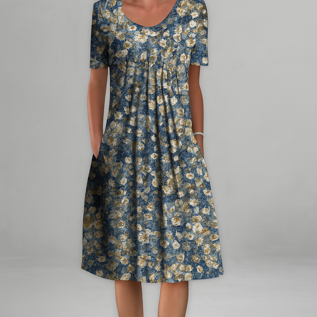 Yvette - Elegante jurk met bloemenpatroon