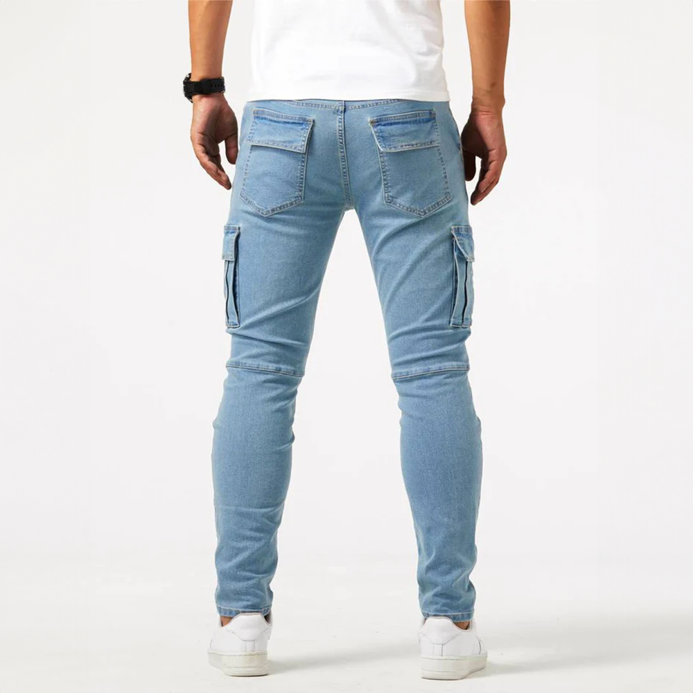 VanLaarHaarlem® | Stretchy Cargo Jeans