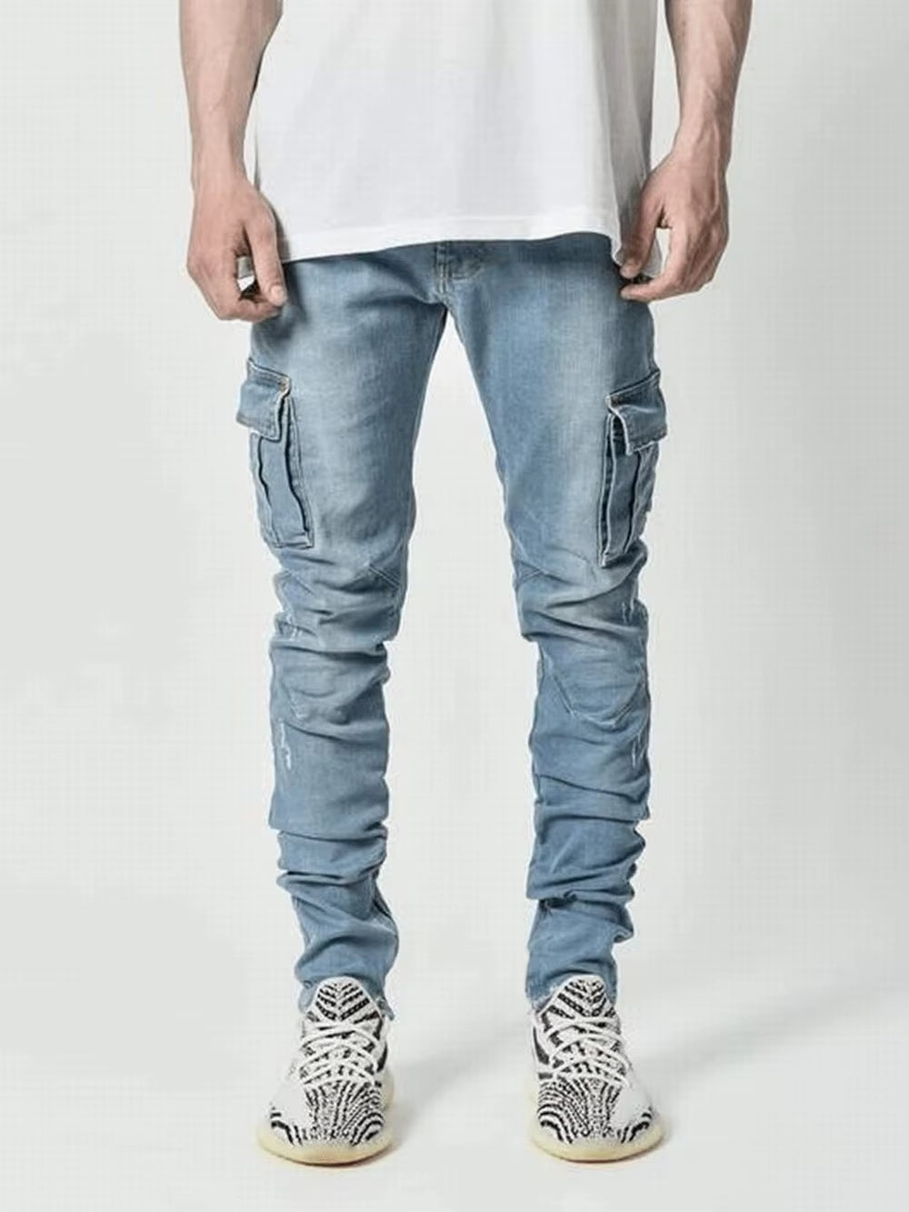 VanLaarHaarlem® | Cargo Street Elastic Jeans