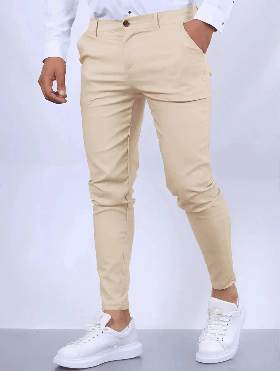 VanLaarHaarlem® | Elegante Rekbare Pantalon