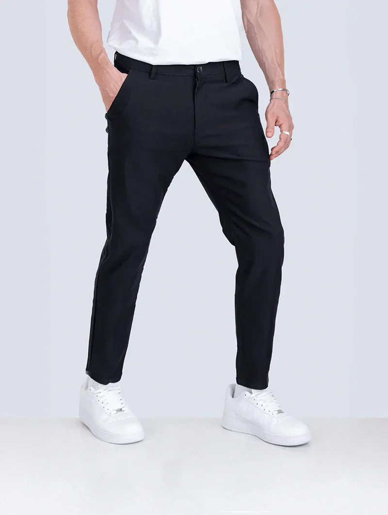VanLaarHaarlem® | Elegante Rekbare Pantalon